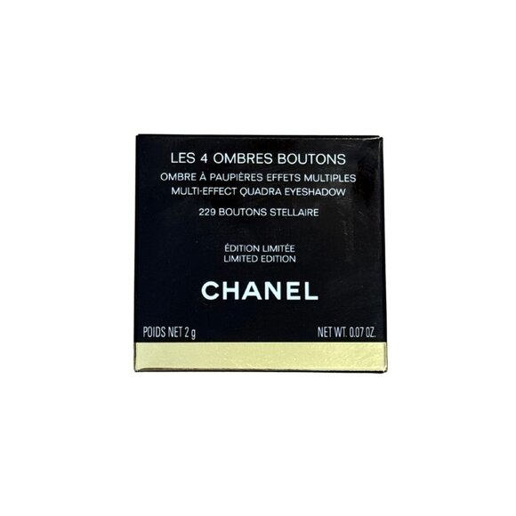 CHANEL LES 4 OMBRES BOUTONS Eyeshadow 229 Stellaire NEW - Picture 2 of 3